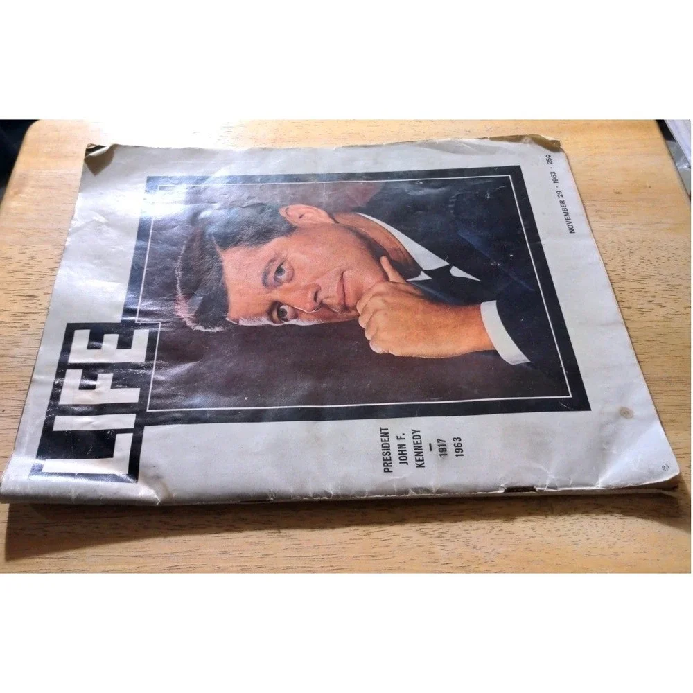 VTG‎ 1963 LIFE Magazine JFK John F Kennedy Memorial Edition November 29 Issue